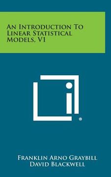 portada An Introduction to Linear Statistical Models, V1 (in English)