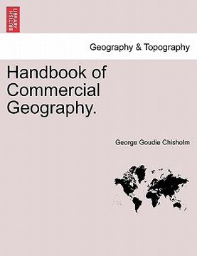 portada handbook of commercial geography. (in English)