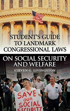 portada Student's Guide to Landmark Congressional Laws on Social Security and Welfare (en Inglés)