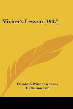 portada vivian's lesson (1907) (in English)