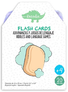 portada Flash Card Adivinanzas +4 (in Español-Inglés)