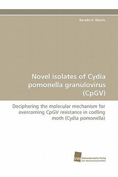 portada novel isolates of cydia pomonella granulovirus (cpgv) (en Inglés)