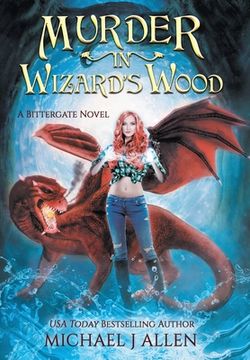 portada Murder in Wizard's Wood: A Modern High Fantasy Adventure (en Inglés)