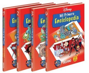 portada Mi Primera Enciclopedia Disney (4 Vol. )