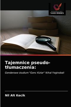 portada Tajemnice pseudo-tlumaczenia (in Polaco)