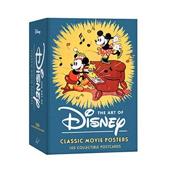 portada The art of Disney Iconic Movie 100 Posters: 100 Collectible Postcards [no Binding ] (Postcards) (en Inglés)