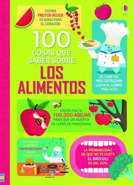 portada 100 Cosas que Saber Sobre los Alimentos (in Spanish)