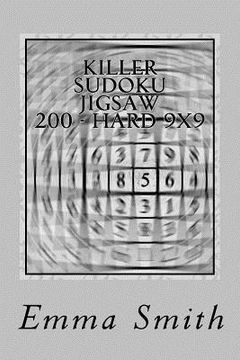 portada Killer Sudoku Jigsaw 200 - Hard 9x9 (en Inglés)