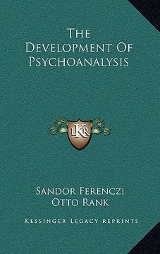 portada the development of psychoanalysis (en Inglés)