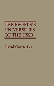 portada The People's Universities of the Ussr (en Inglés)