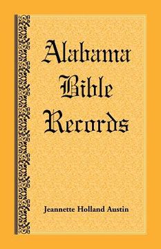 portada Alabama Bible Records (en Inglés)