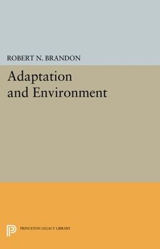 portada Adaptation and Environment (Princeton Legacy Library) (in English)