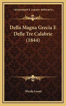 portada Della Magna Grecia E Delle Tre Calabrie (1844) (in Italian)