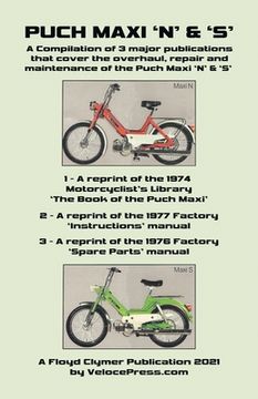 portada Puch Maxi 'n' & 's' a Compilation of 3 Major Overhaul, Repair and Maintenance Publications (in English)