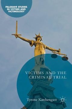 portada Victims and the Criminal Trial (en Inglés)