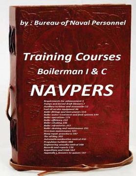 portada Training Courses Boilerman I & C NAVPERS (en Inglés)