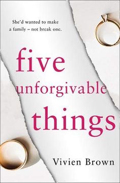 portada Five Unforgivable Things (en Inglés)