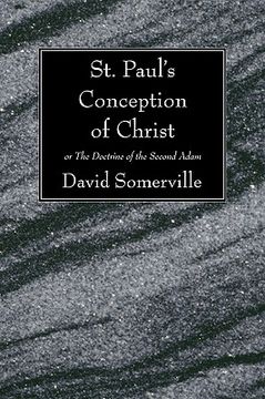 portada st. paul's conception of christ: or the doctrine of the second adam