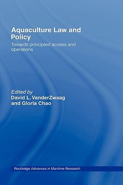 portada aquaculture law and policy: towards principled access and operations (en Inglés)
