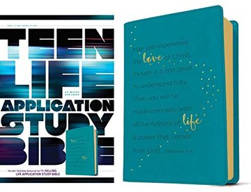 portada Teen Life Application Study Bible nlt (en Inglés)