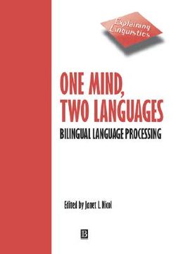 portada one mind, two languages: market forces and solutions (in English)
