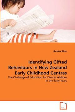 portada identifying gifted behaviours in new zealand early childhood centres (en Inglés)