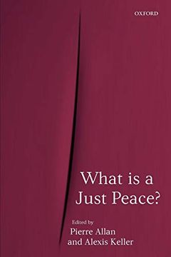 portada What is a Just Peace? (en Inglés)