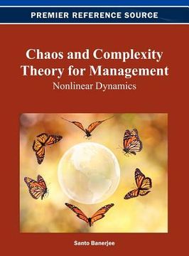 portada chaos and complexity theory for management: nonlinear dynamics (en Inglés)