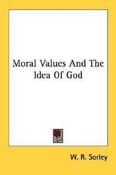 portada moral values and the idea of god (in English)
