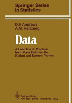 portada data: a collection of problems from many fields for the student and research worker