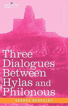 portada three dialogues between hylas and philonous