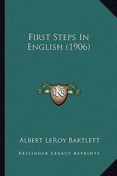 portada first steps in english (1906) (en Inglés)