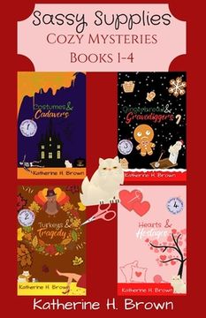 portada Sassy Supplies Cozy Mysteries Books 1-4