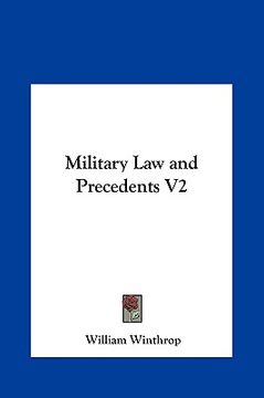 portada military law and precedents v2