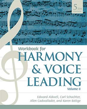 portada Student Workbook, Volume II for Aldwell/Schachter/Cadwallader's Harmony and Voice Leading, 5th