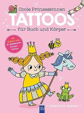 portada Coole Prinzessinnen Tattoos für Buch und Körper? Prinzessin Martha (in German)