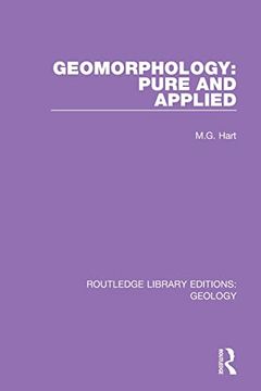 portada Geomorphology: Pure and Applied (Routledge Library Editions: Geology) 