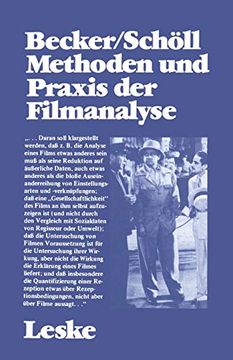 portada Methoden und Praxis der Filmanalyse: Untersuchungen zum Spielfilm und Seinen Interpretationen (en Alemán)