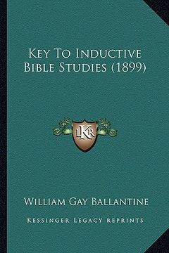 portada key to inductive bible studies (1899)