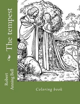 portada The tempest: Coloring book (in English)