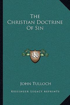 portada the christian doctrine of sin (en Inglés)