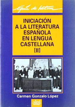 portada Iniciación a la literatura española en lengua castellana. (T. 2)