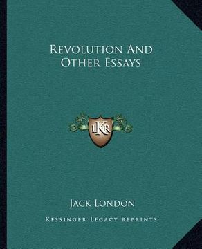 portada revolution and other essays