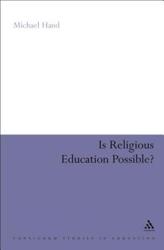 portada Is Religious Education Possible?: A Philosophical Investigation (en Inglés)