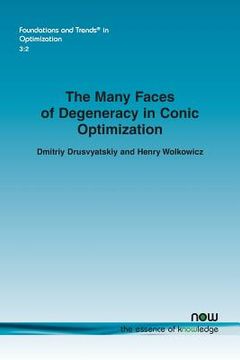 portada The Many Faces of Degeneracy in Conic Optimization (en Inglés)