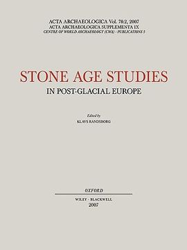 portada acta archaeologica supplementa ix: stone age studies in post-glacial europe