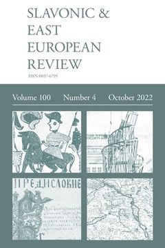 portada Slavonic & East European Review (100: 4) October 2022 (en Inglés)