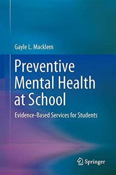 portada Preventive Mental Health at School: Evidence-Based Services for Students (en Inglés)