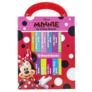 portada Disney Minnie: My Friend Minnie! 12 Board Books (en Inglés)