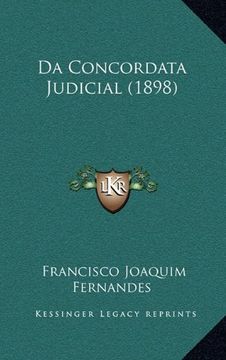 portada Da Concordata Judicial (1898) (en Portugués)
